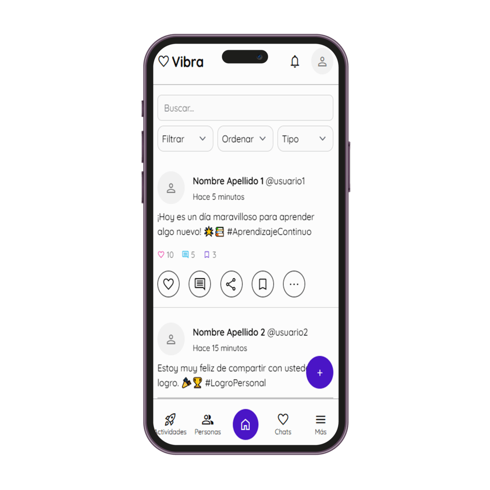 vibra-app-phone